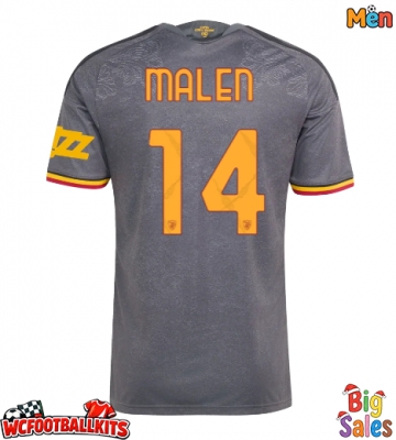 AS Roma Donyell Malen #14 Replica Third Stadium Shirt 2026-27 Short Sleeve